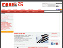 Tablet Screenshot of maaselectro.nl